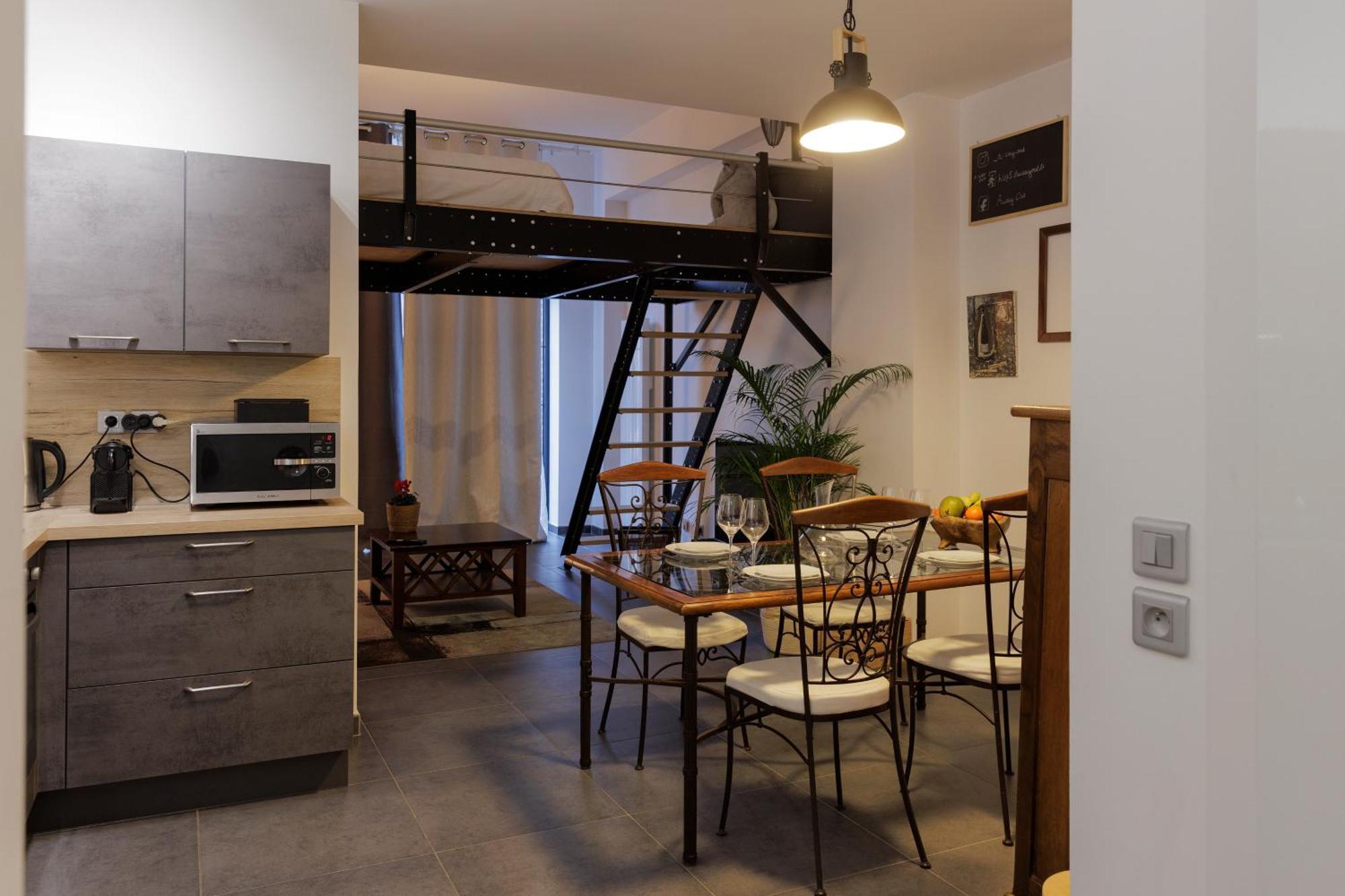 Manhattan Loft - Centre - 5 Mn A Pied Gare - Parking Prive - Patio Troyes Luaran gambar
