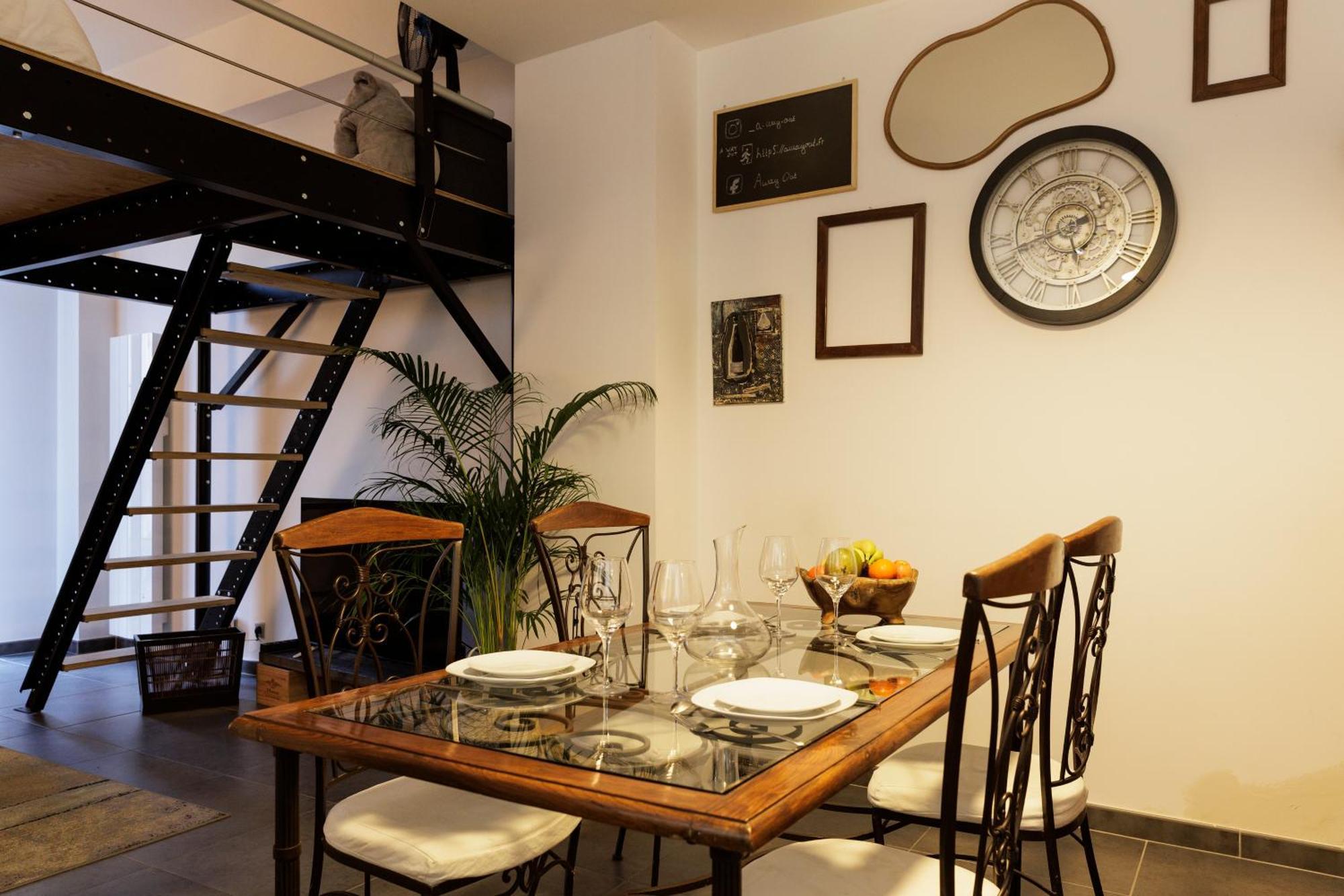 Manhattan Loft - Centre - 5 Mn A Pied Gare - Parking Prive - Patio Troyes Luaran gambar