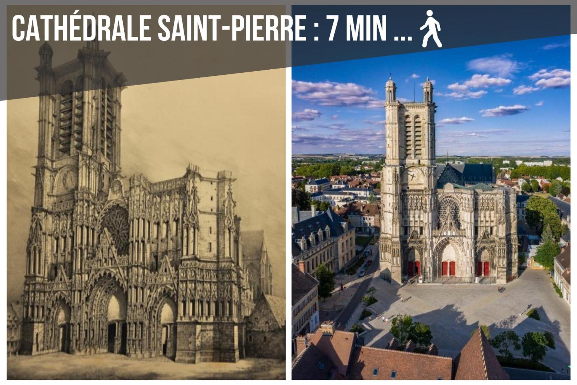 Manhattan Loft - Centre - 5 Mn A Pied Gare - Parking Prive - Patio Troyes Luaran gambar